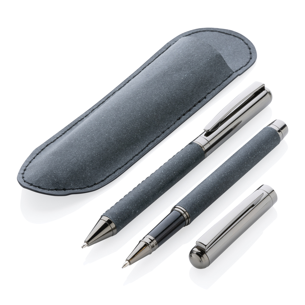 Recycled Leather Pen Set - Dodington