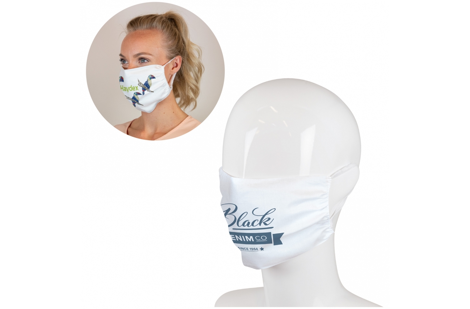 Reusable Double Layer Polyester Face Mask - Leicester City