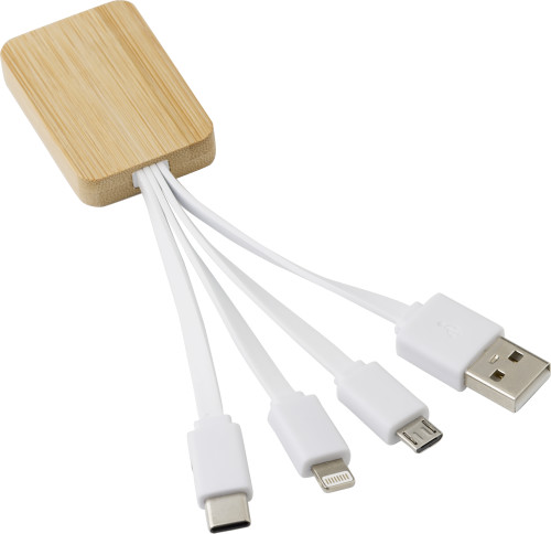 Bamboo Charging Cable - Huntley - Marden