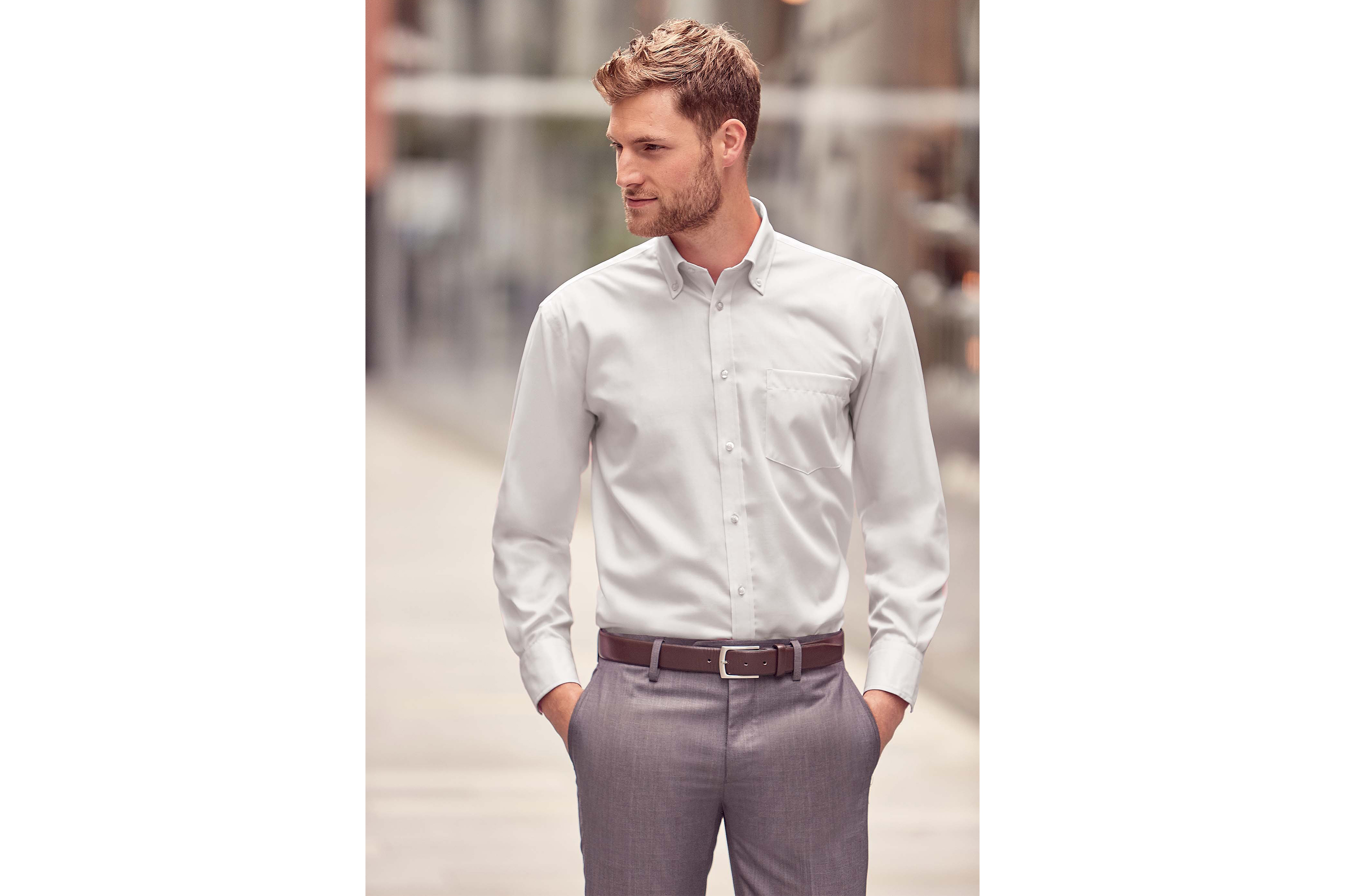 Italian Cotton Twill Shirt - Bearley