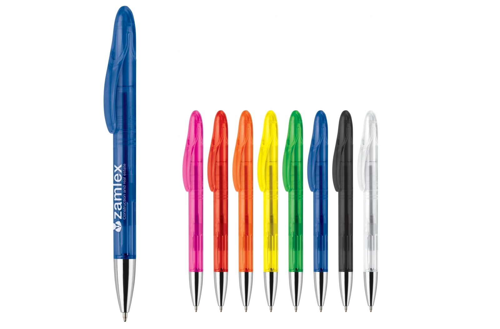 This is a clear, quick-drying ballpoint pen from the brand Little Marlow - Tarrant Rushton
