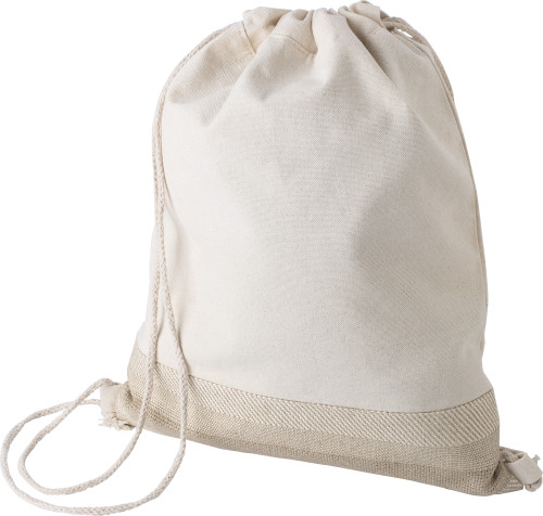 Cotton Drawstring Backpack - Welwyn Garden City