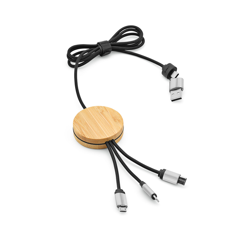 EcoConnect 3-in-1 Multifunctional Charging Cable - Hanley