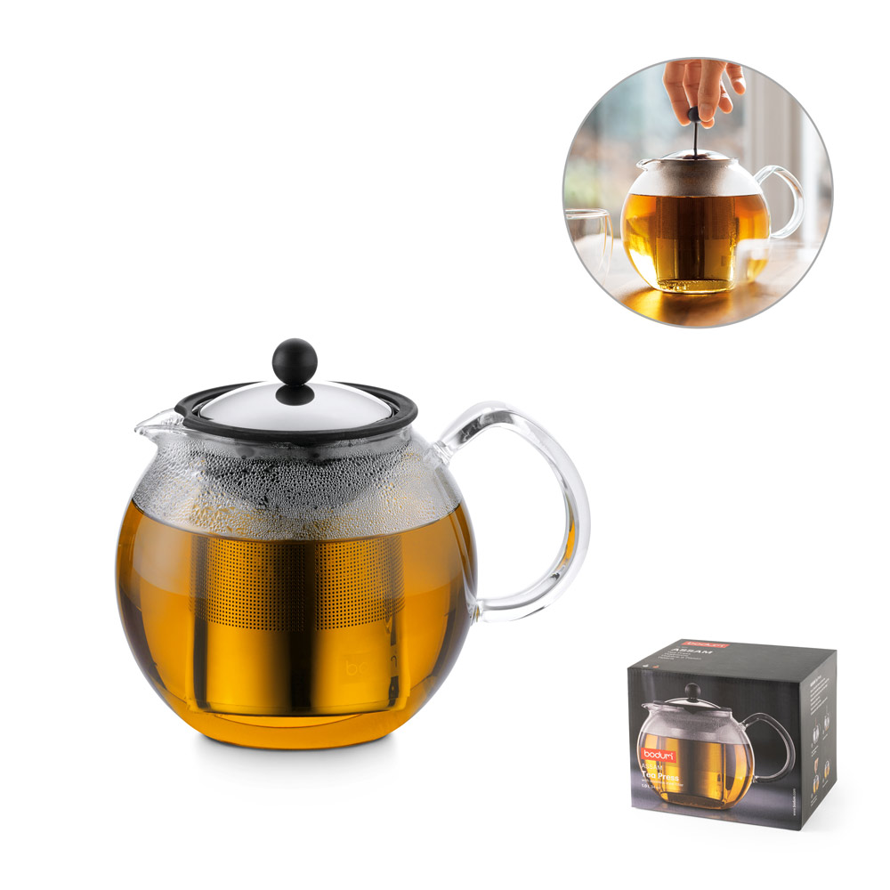 Assam Glass Teapot 1000ml - Littlehampton - Tettenhall