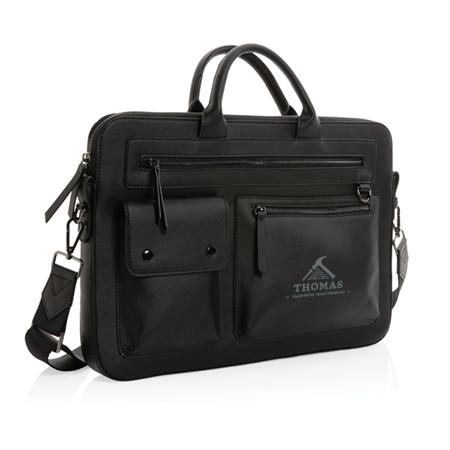Swiss Peak GRS Recycled PU Laptop Bag - Little Witley - Aldershot