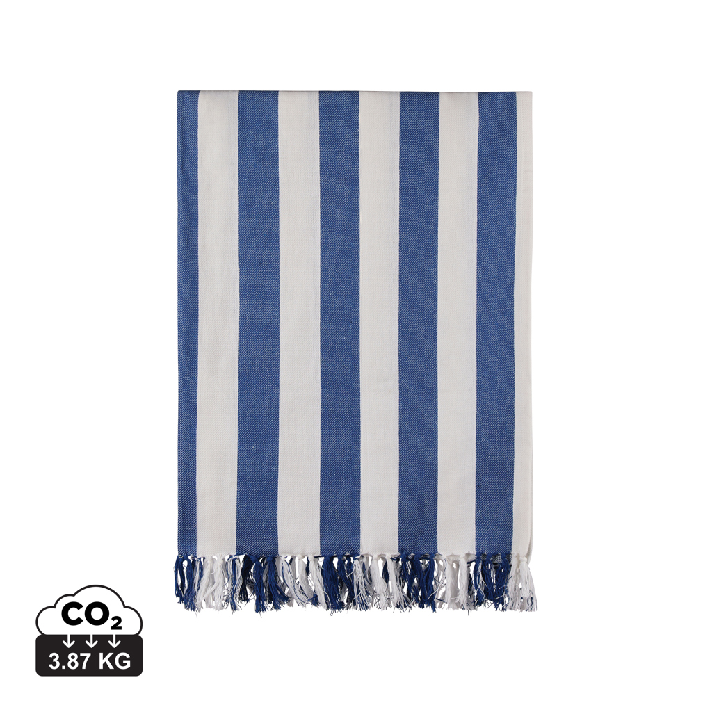 Recycled Cotton Striped Hammam Towel - Bramham