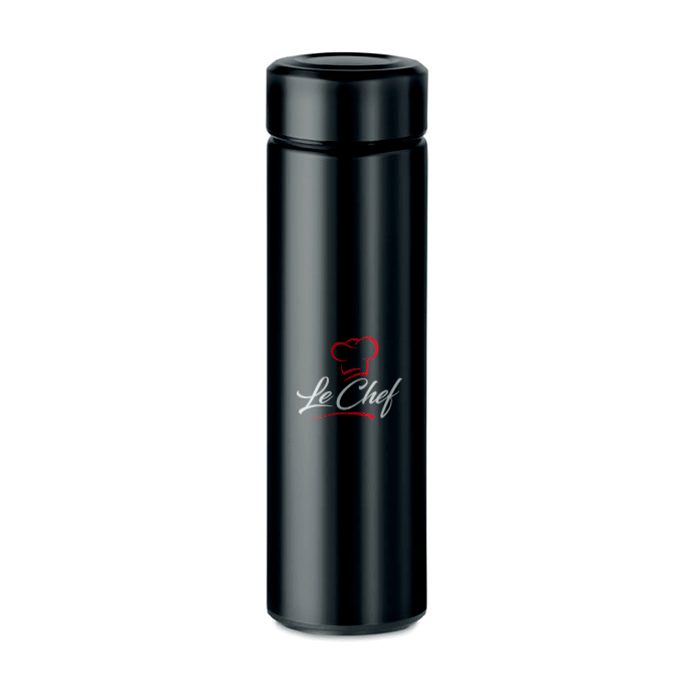 A vacuum flask that's insulated with double-wall stainless steel, and comes with a tea infuser 425ml - Portchester