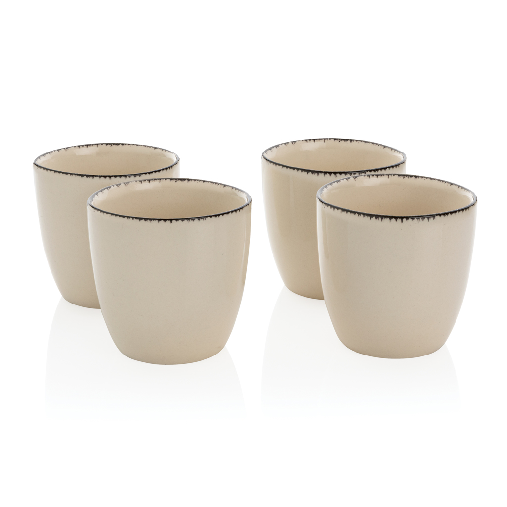 Ukiyo 4 Piece Ceramic Drinkware Set - Newbold Verdon