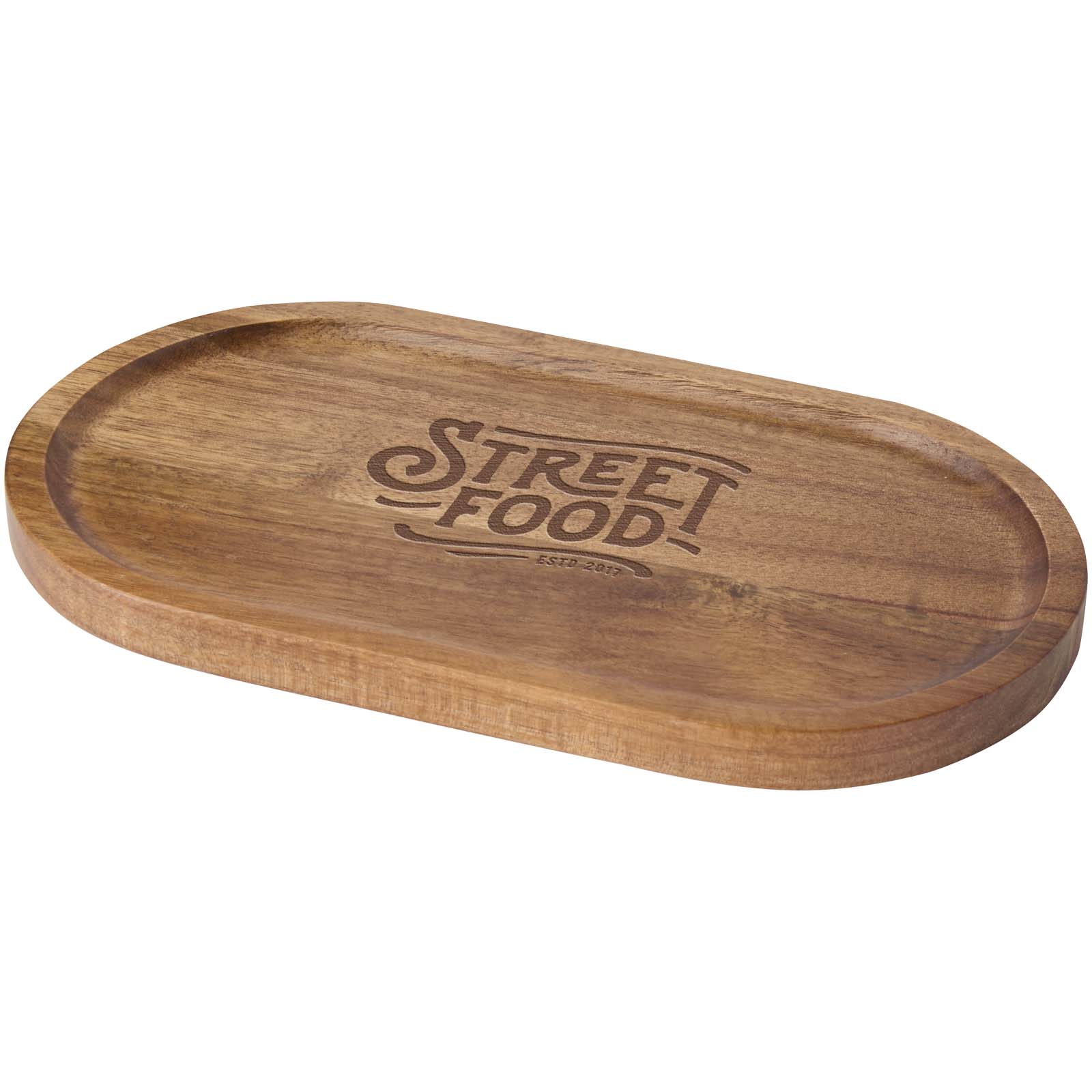 Acacia wood serving tray