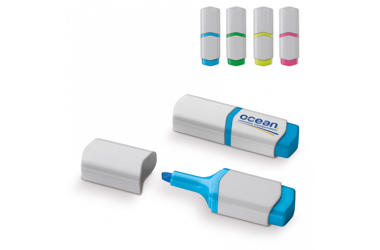 Mini Highlighter with Coloured Details - Braintree