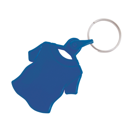 Plastic T-Shirt Key Ring - Ancholme