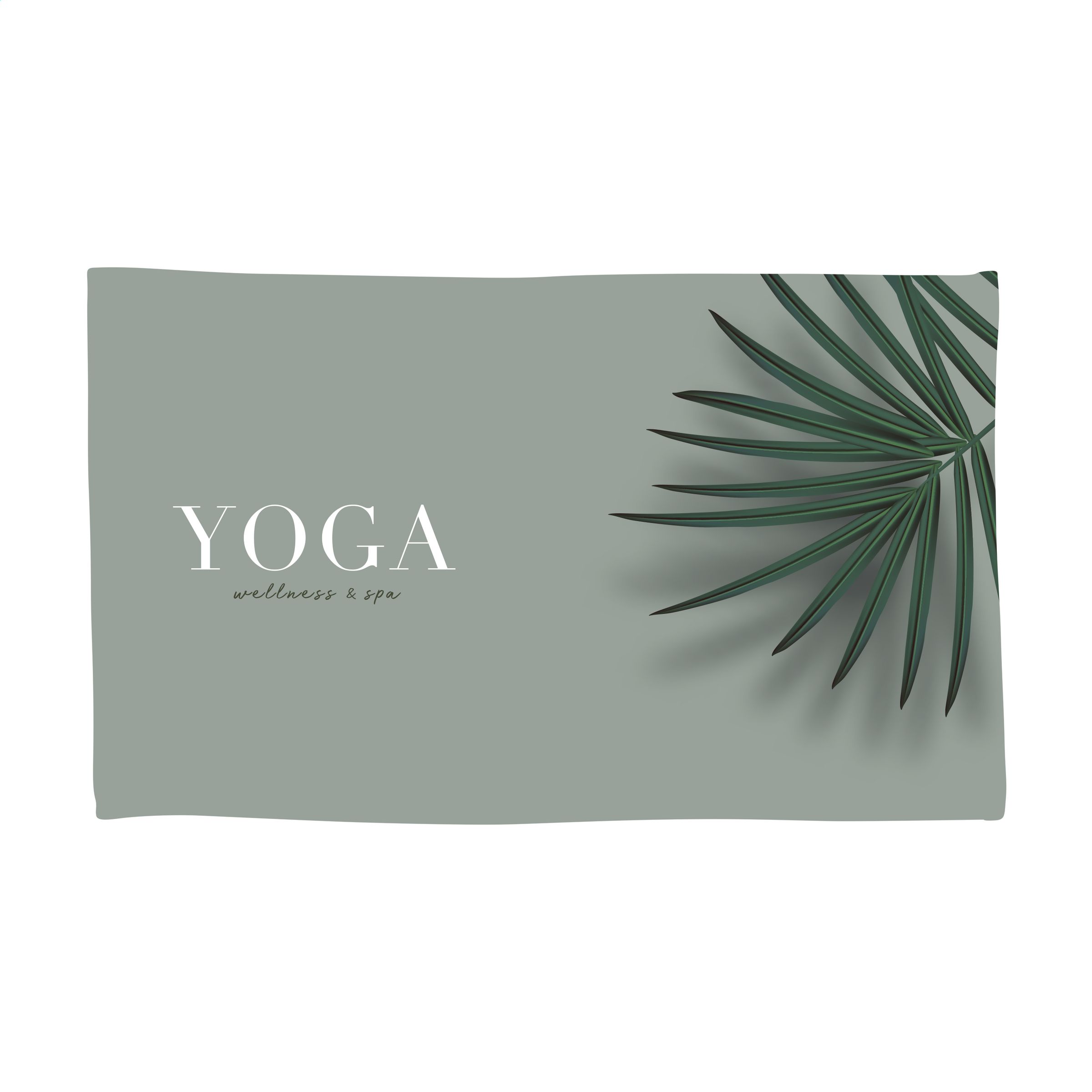 Luxurious full-color print towel made from RPET and cotton - Taunton