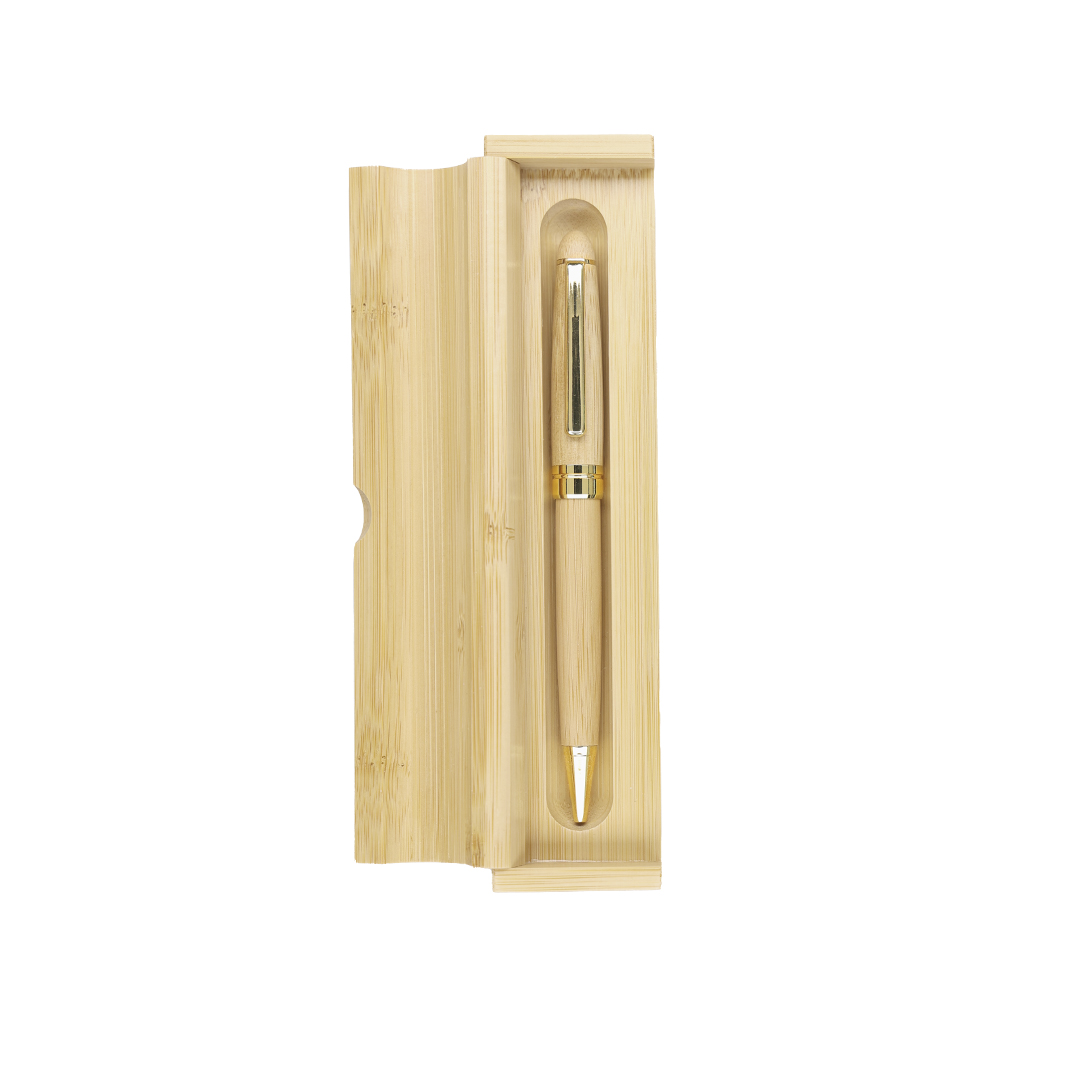 Ecostyle Bamboo Twist Pen - Barnsley