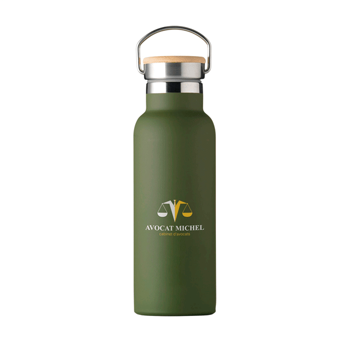 Double-Walled Stainless Steel Water Bottle - Shrewsbury