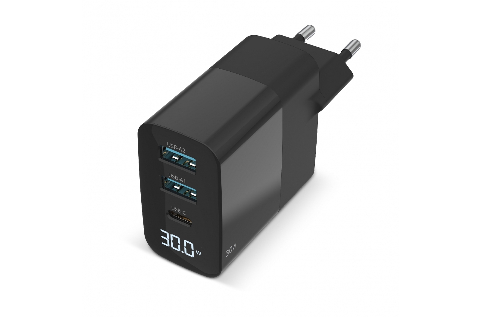 Sitecom CH-1001 30W GaN Power Delivery Wall Charger with LED display - Ballater