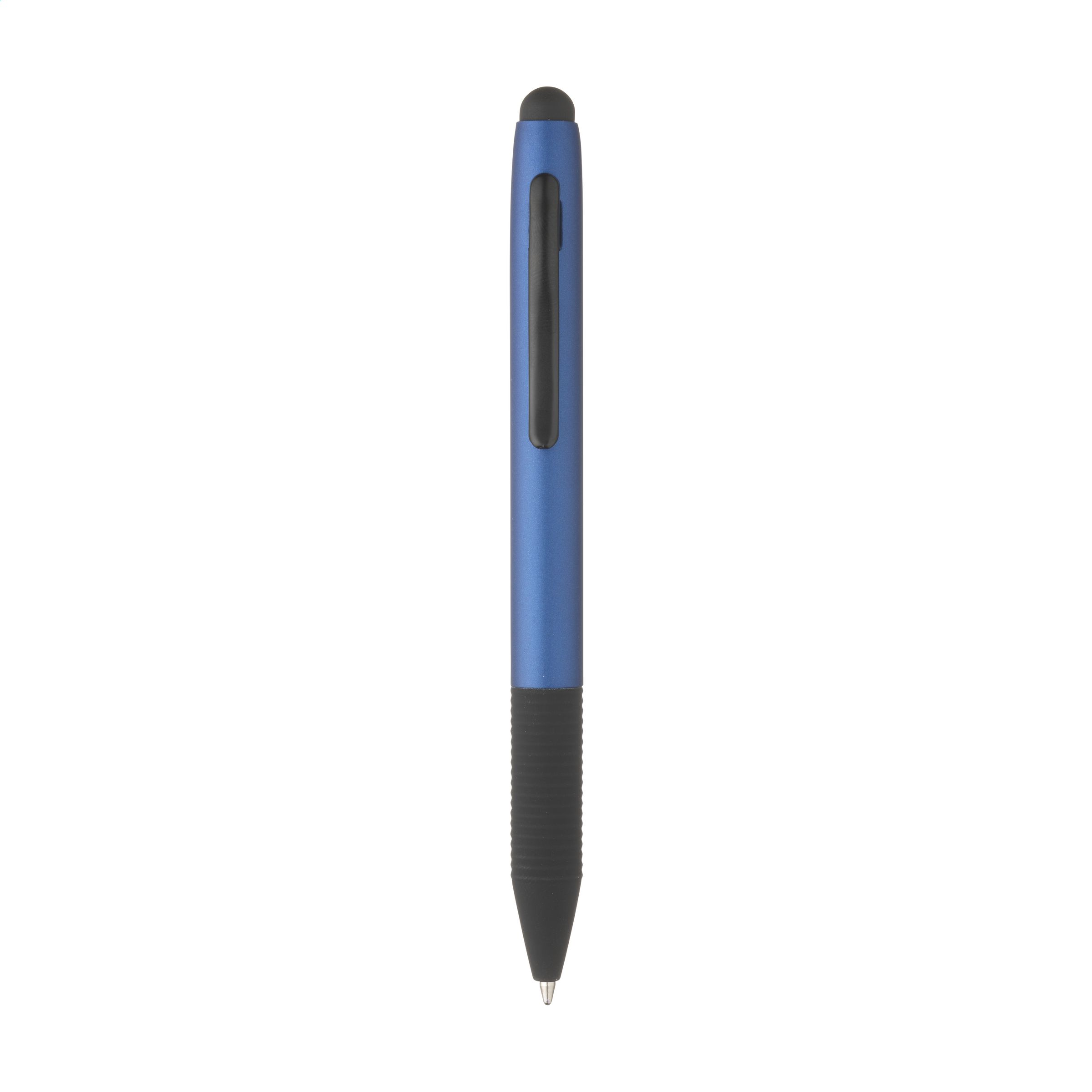 Metallic Aluminium Ballpoint Pen with Touch Screen Pointer - Castle Hedingham