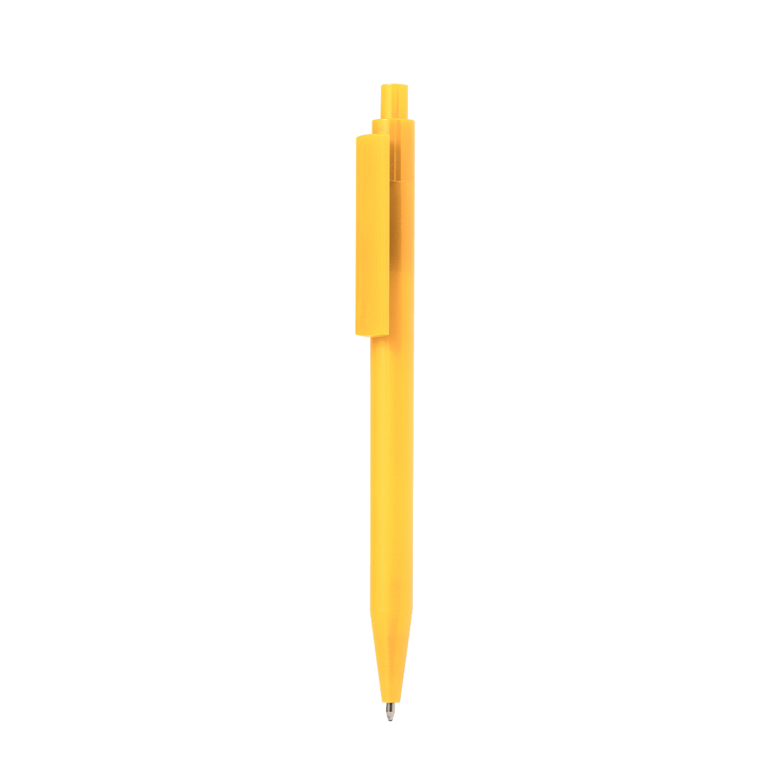 Push-Button Ballpoint Pen with Flat Clip - Yarmouth bedrukken met logo