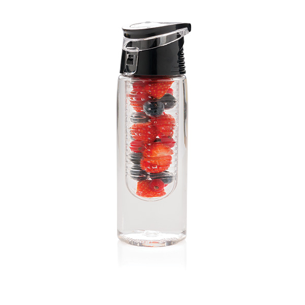 An infuser bottle from Little Snoring that is known for enhancing the flavor of drinks 700ml - Basildon