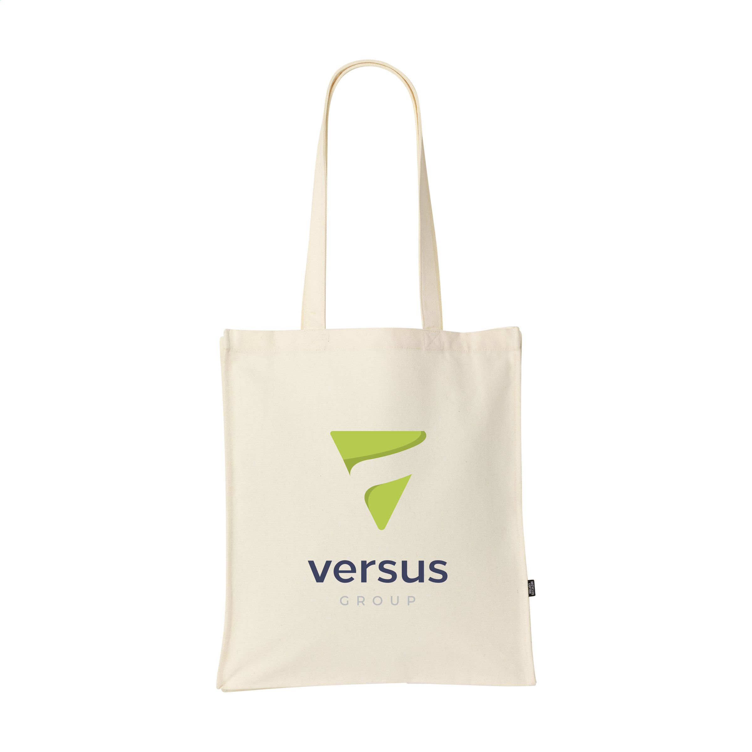 100% Recycled Cotton Canvas Shopping Bag - Lichfield