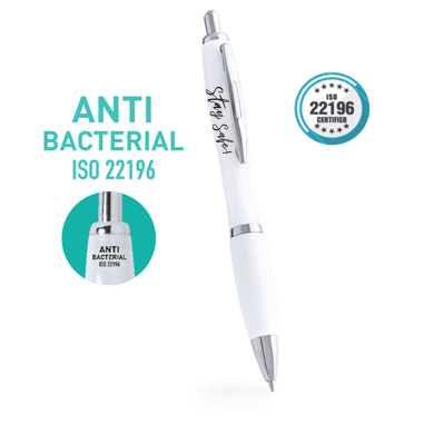 A ballpoint pen with antibacterial properties, made using nanosilver technology. - Mansfield