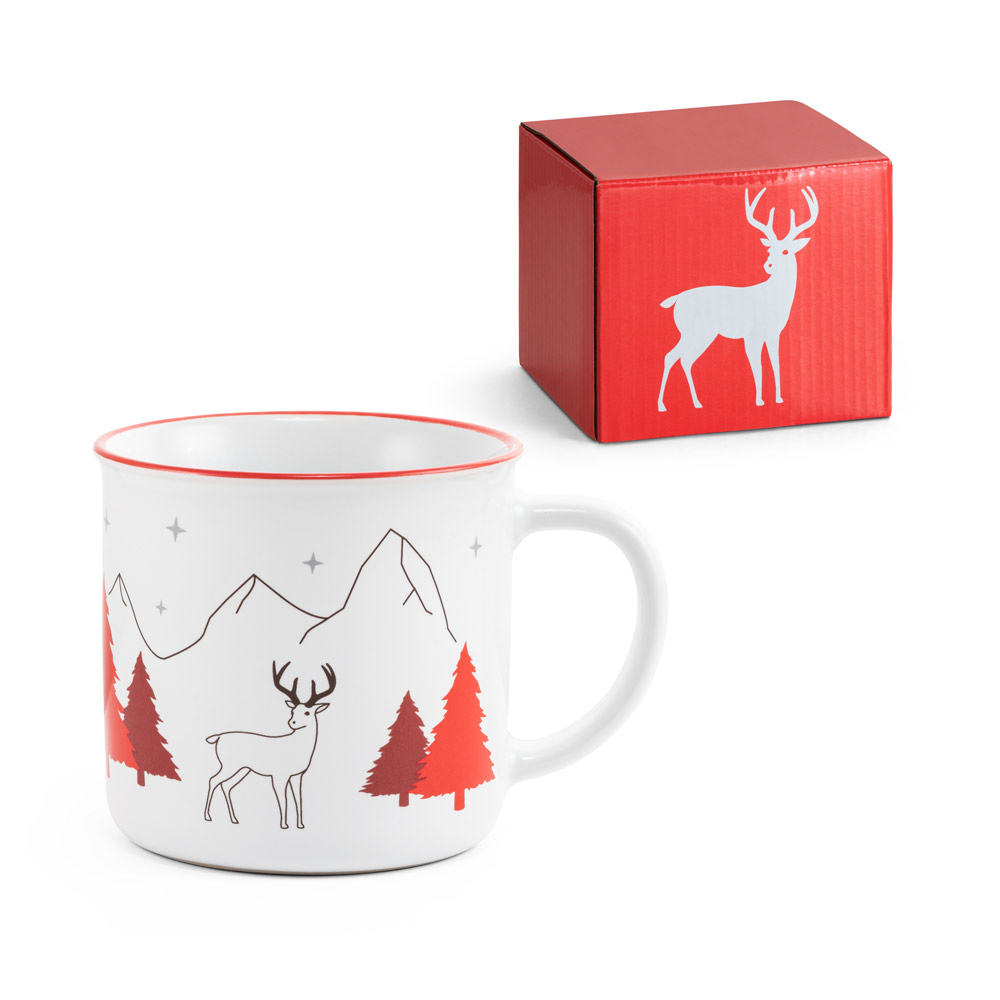 Christmas Ceramic Mug - Cambridge - East Budleigh