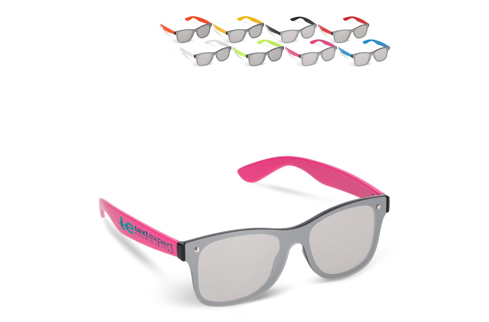 Modern Mirror Shield Sunglasses - Llanrwst