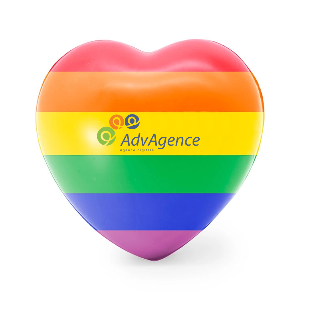 Rainbow Heart Stress Relief Toy - Althorp