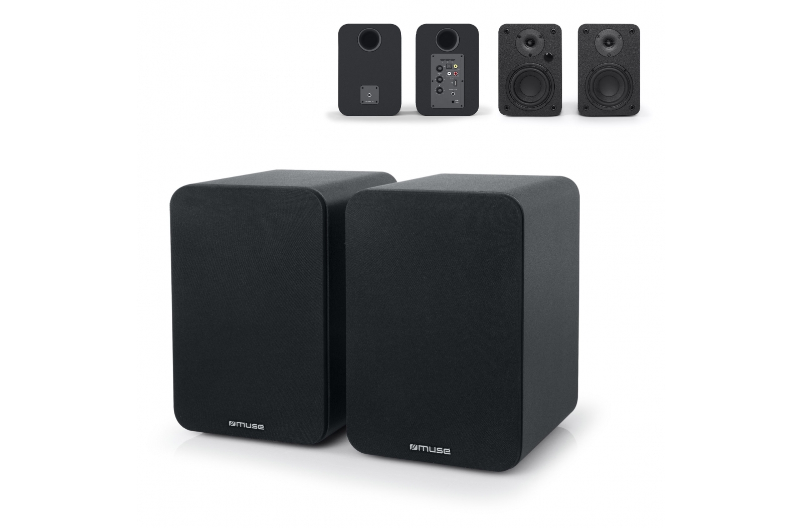 M-620 | Muse 150W Bluetooth Bookshelf Speakers