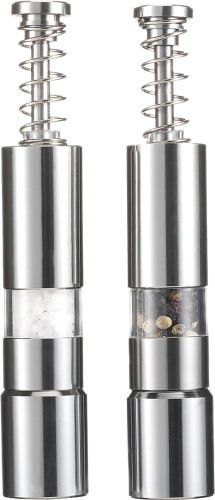 Hertingfordbury Stainless Steel Salt and Pepper Mill - Richmond