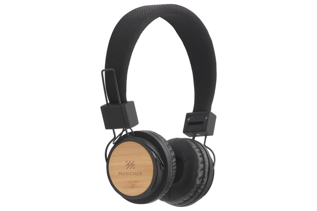 Eco-Friendly Bamboo Bluetooth Headphones - Newport