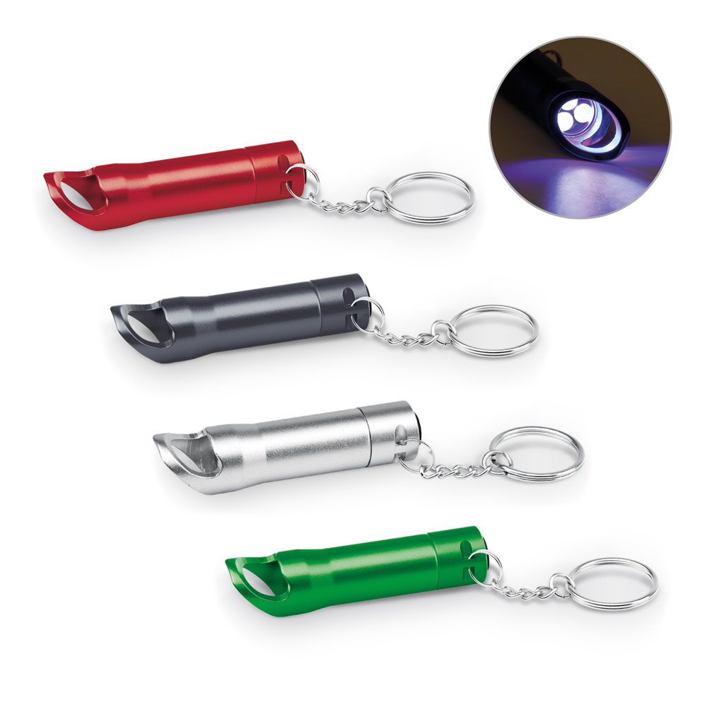 Metal Torch Keychain - Llandudno Junction