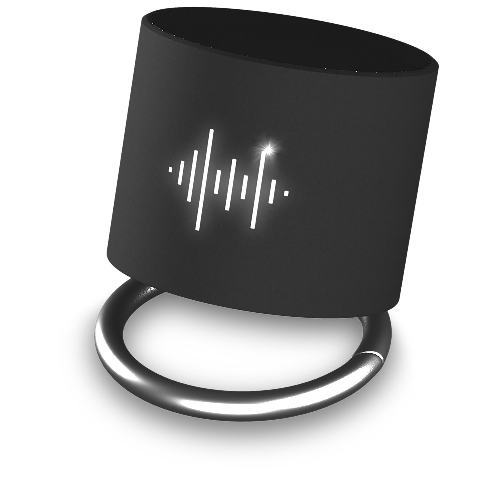 Bluetooth speaker with a wireless logo that lights up - Newmarket