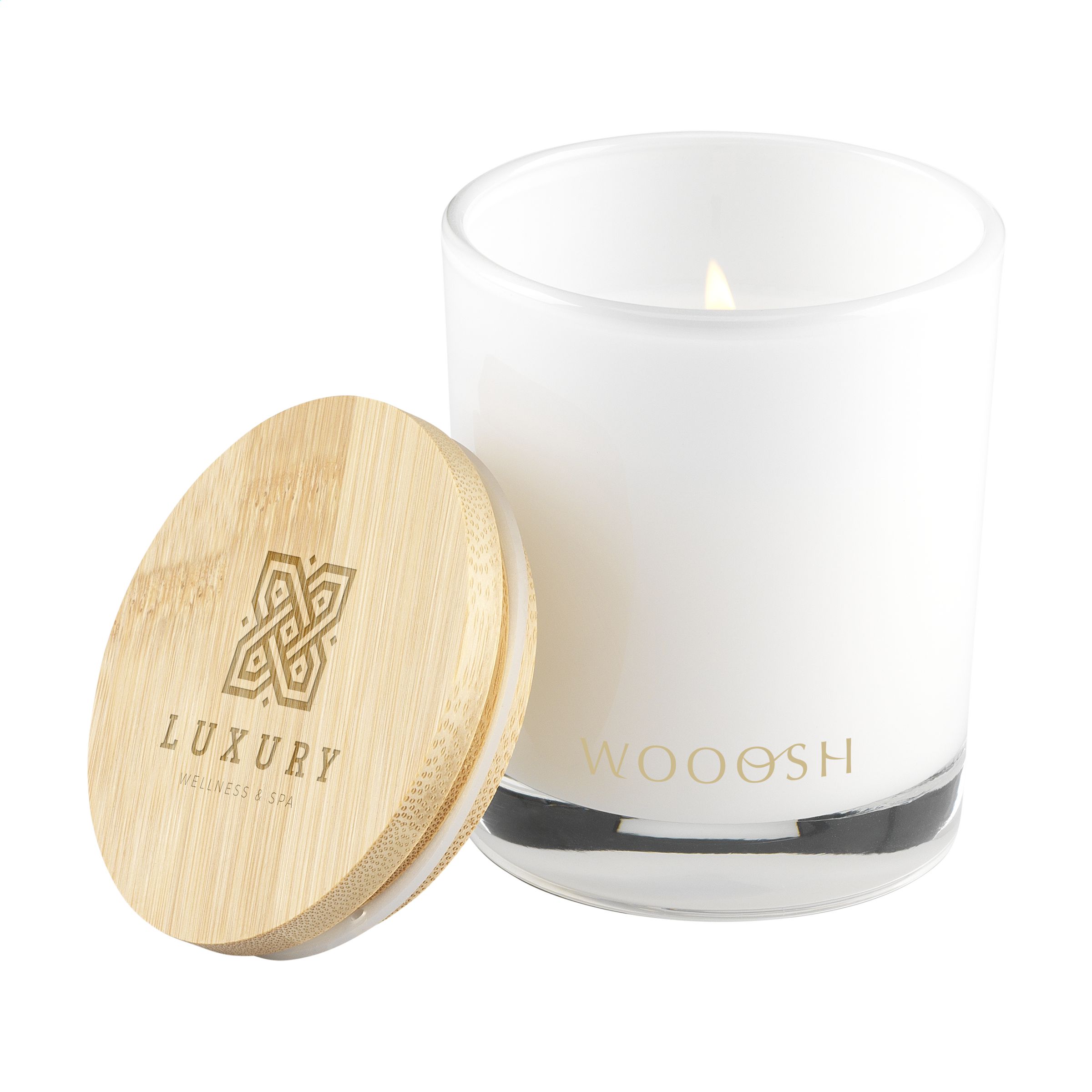 Wooosh Sweet Vanilla Scented Candle - Harborne