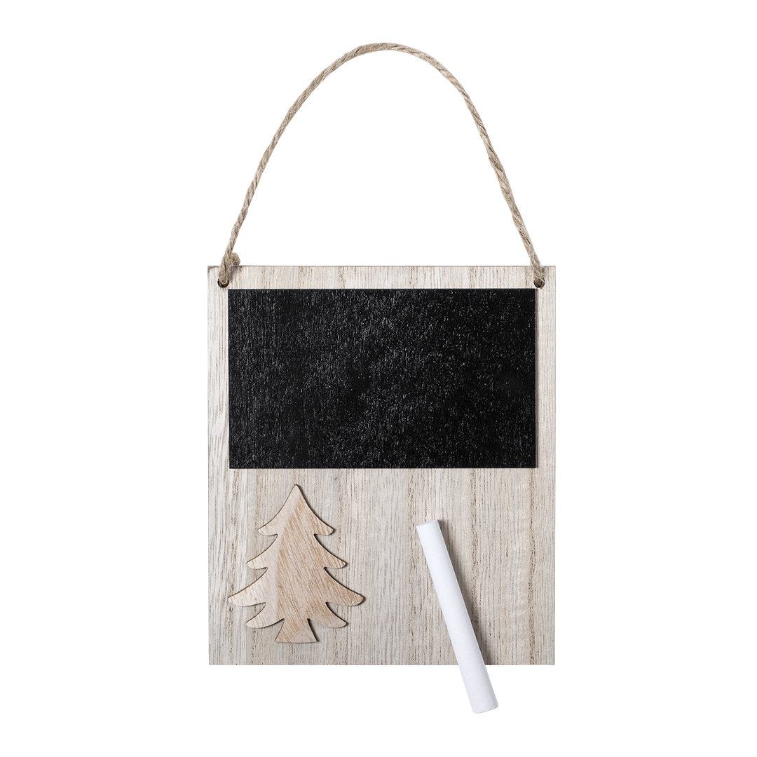 Nature Line Christmas Tree Chalkboard Ornament - Shrewsbury
