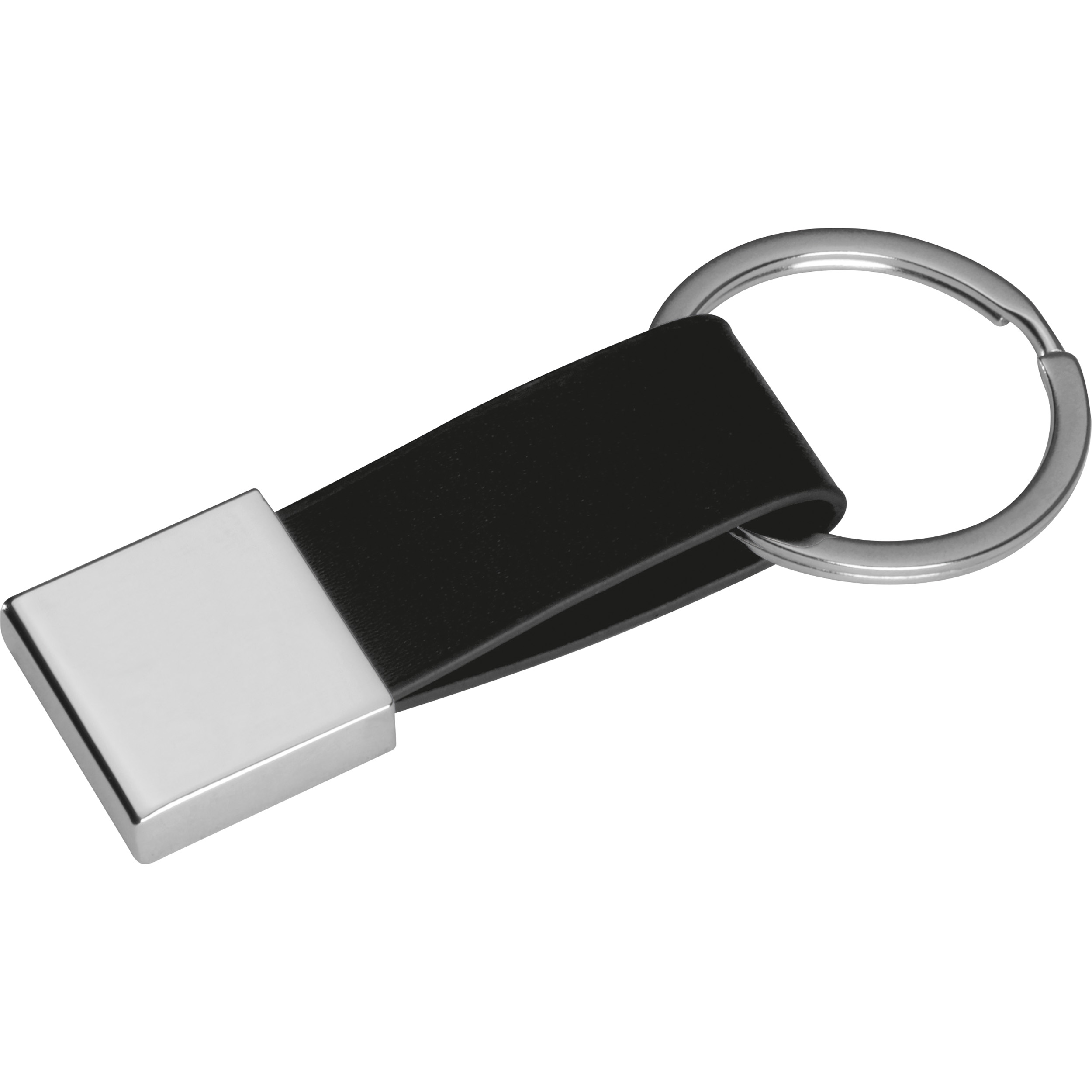 Coloured Leatherette Keychain - Aston Cantlow