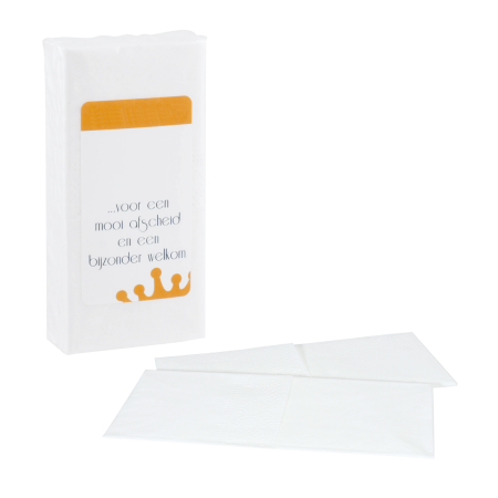 Colourful Label Tissue Pack - Salisbury