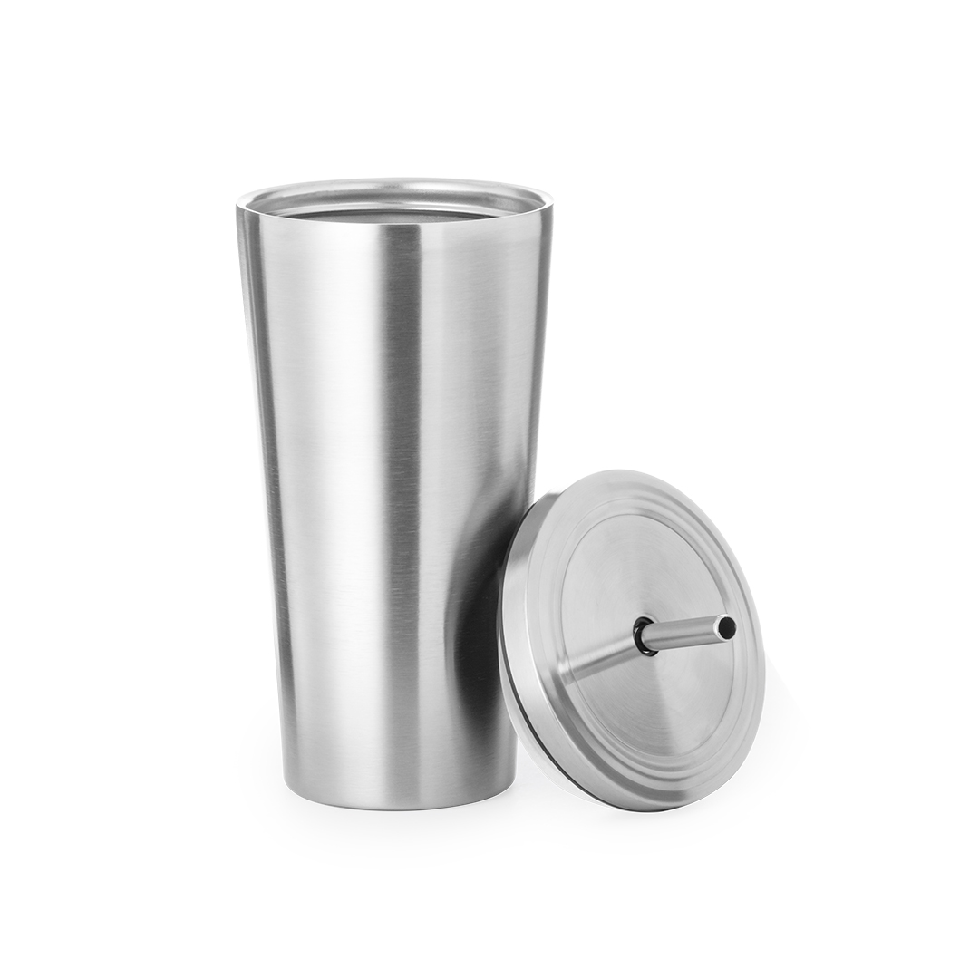 Matte Steel Thermal Cup - Penton Mewsey - Aston-on-Clun
