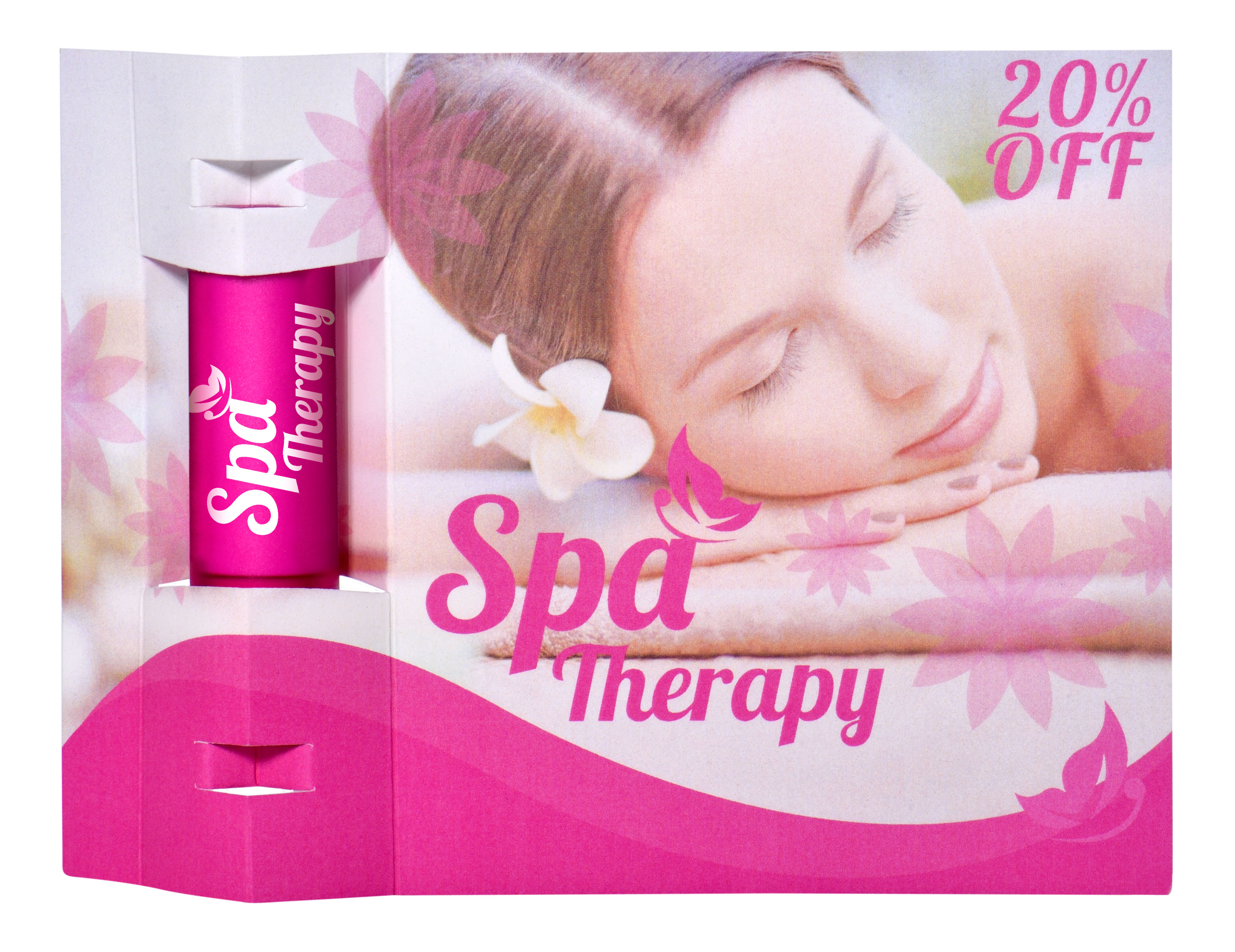 A Brixton Deverill branded Lip Balm Display Card complete with a handling feature. - Bicester