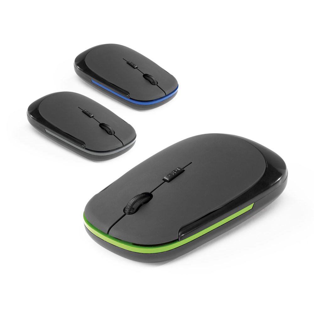 Wireless Mouse with Rubber Finish - Driffield - Fort Augustus