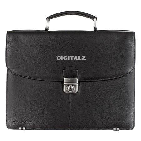 Charles Dickens Aktentasche 'Sketcher' aus Leder