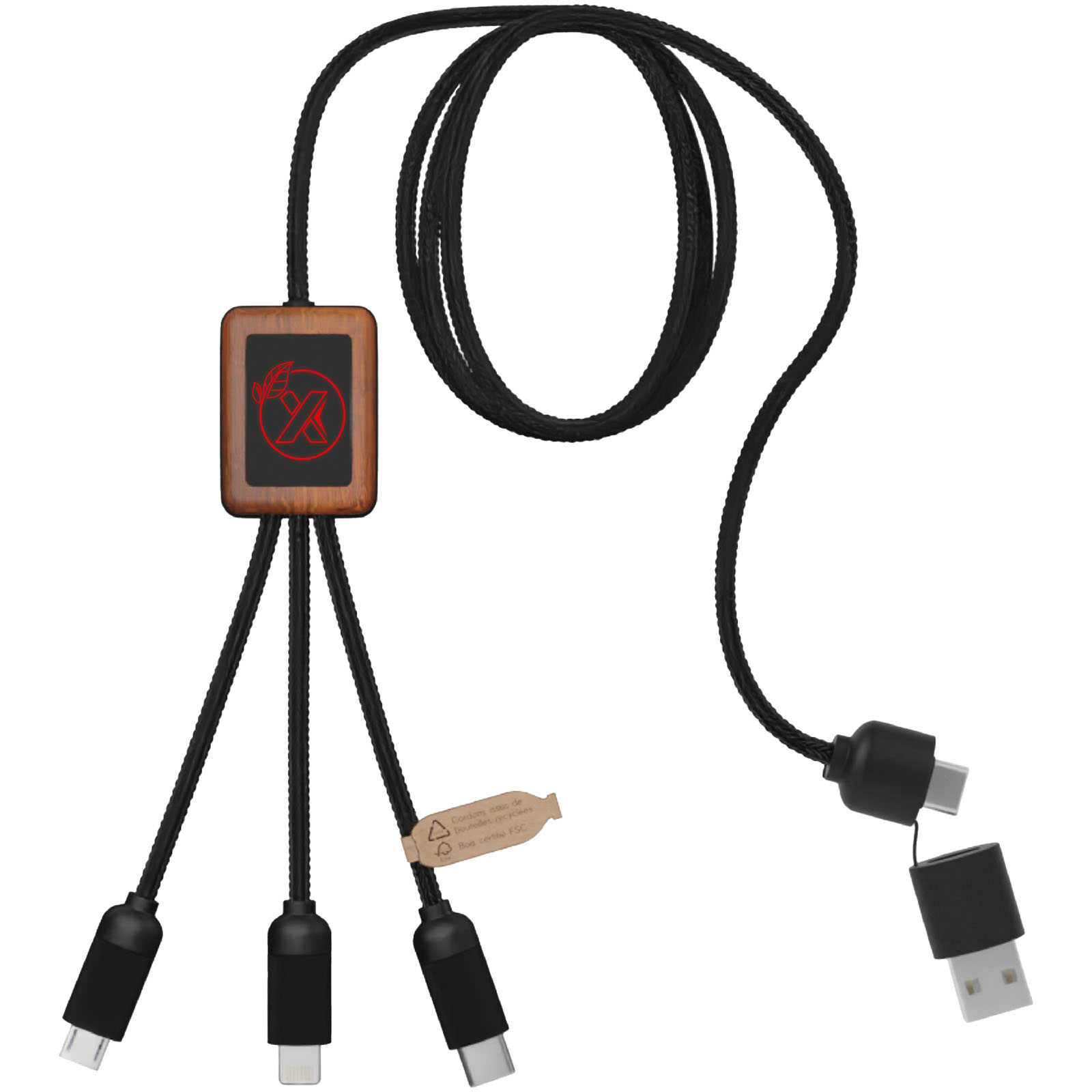 EcoCharge 5-in-1 Bamboo Cable - Meriden - Appleton Thorn