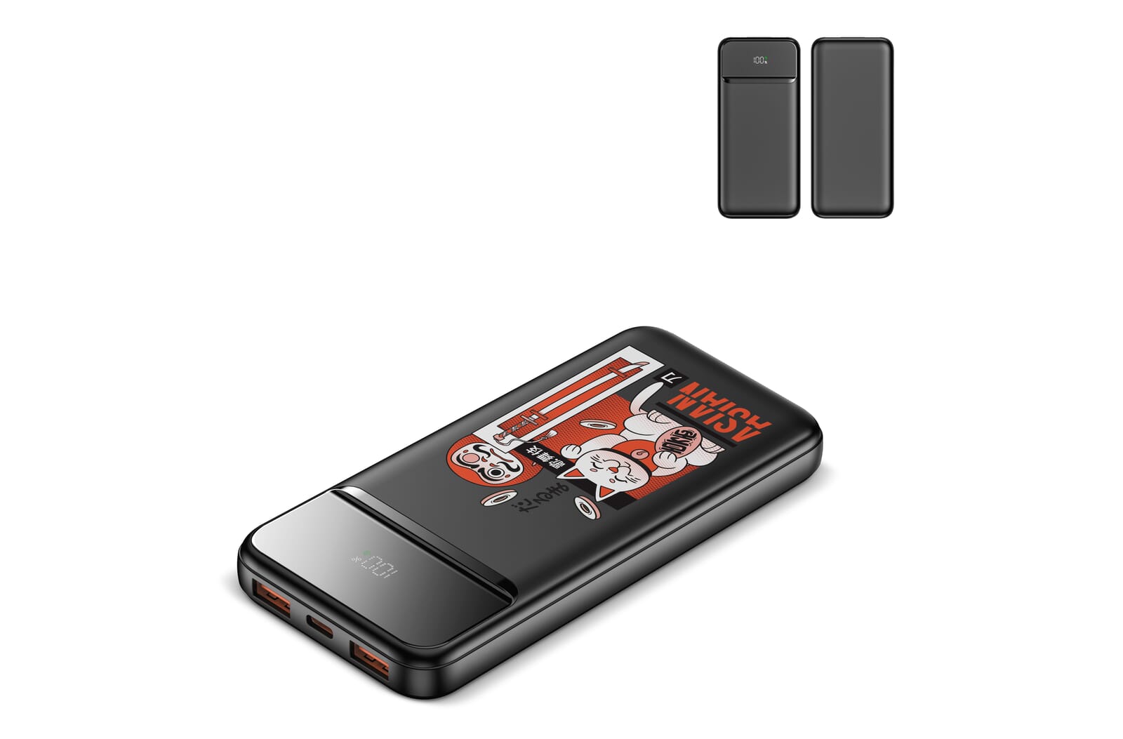 Nolu Powerbank with LED Display 10000 mAh