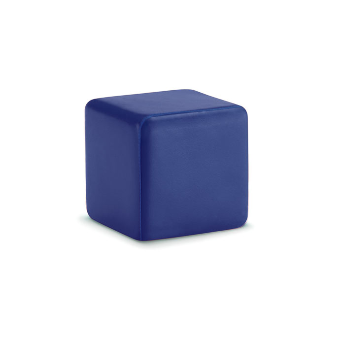 Square-shaped PU stress ball designed to relieve stress - Liverpool John Lennon Airport