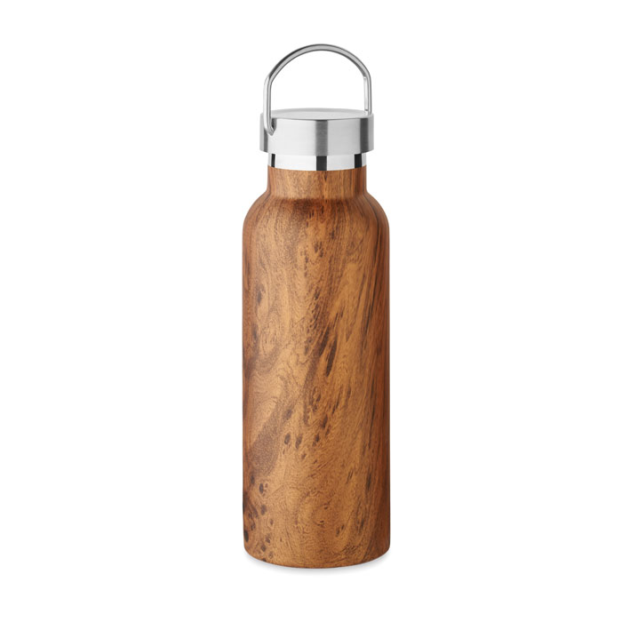 EcoTherm Wood-Accent Stainless Steel Bottle - Banwell