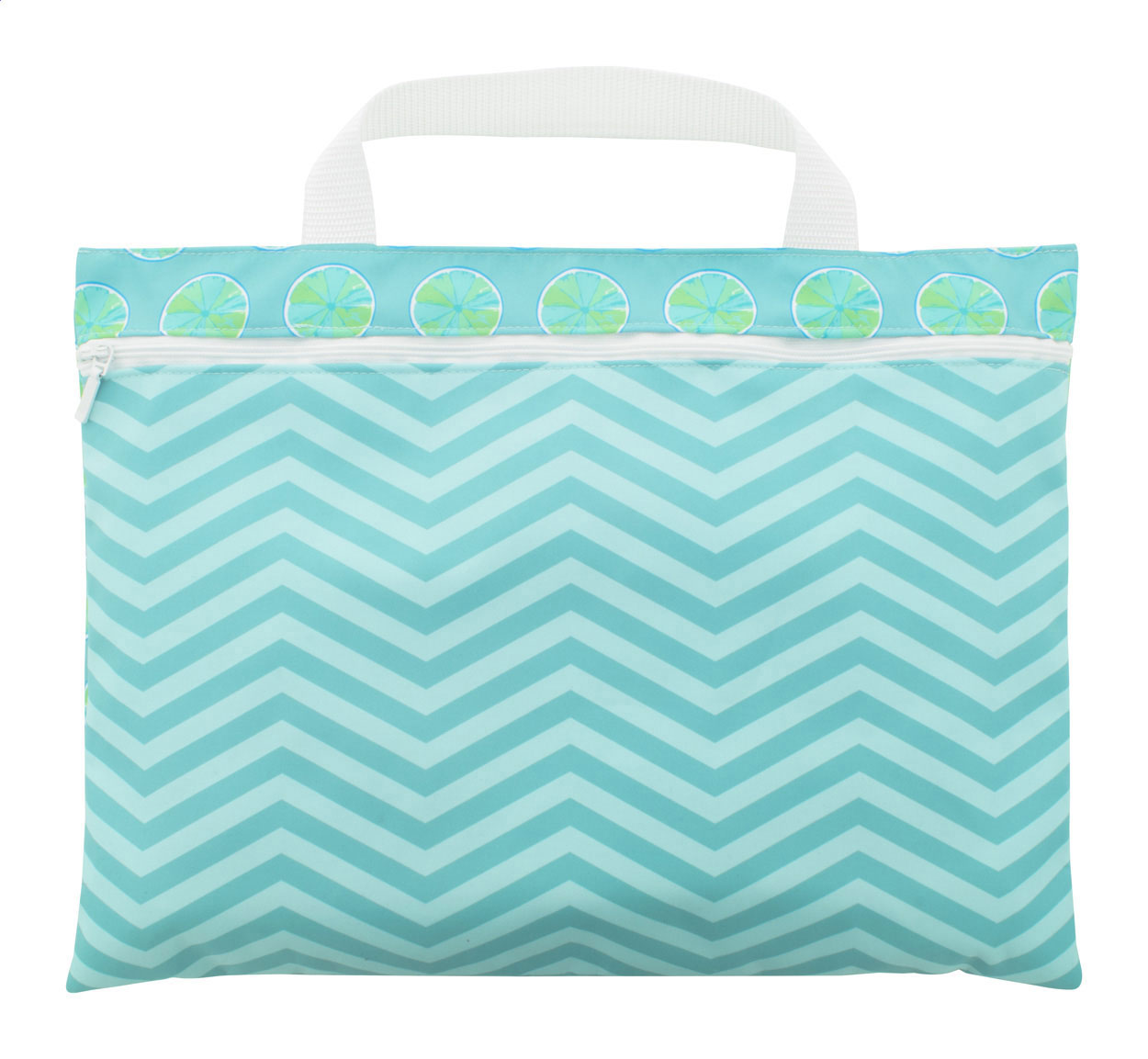 Custom Zipped Polyester Document Bag - Hindley