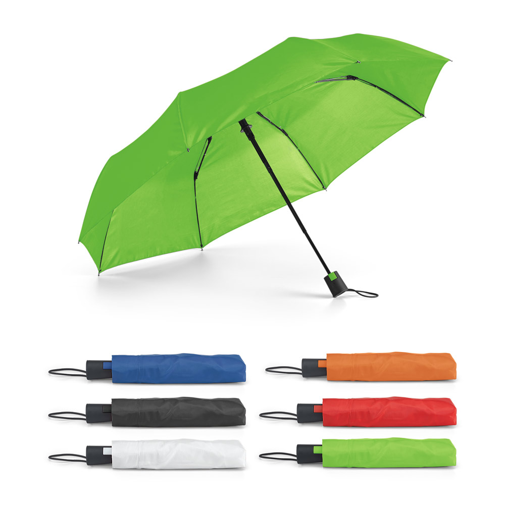 Foldable Automatic Polyester Umbrella - - Oldbury-on-the-Wold