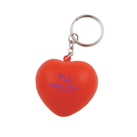 Calm Heart Keychain - Tarleton printed with logo
