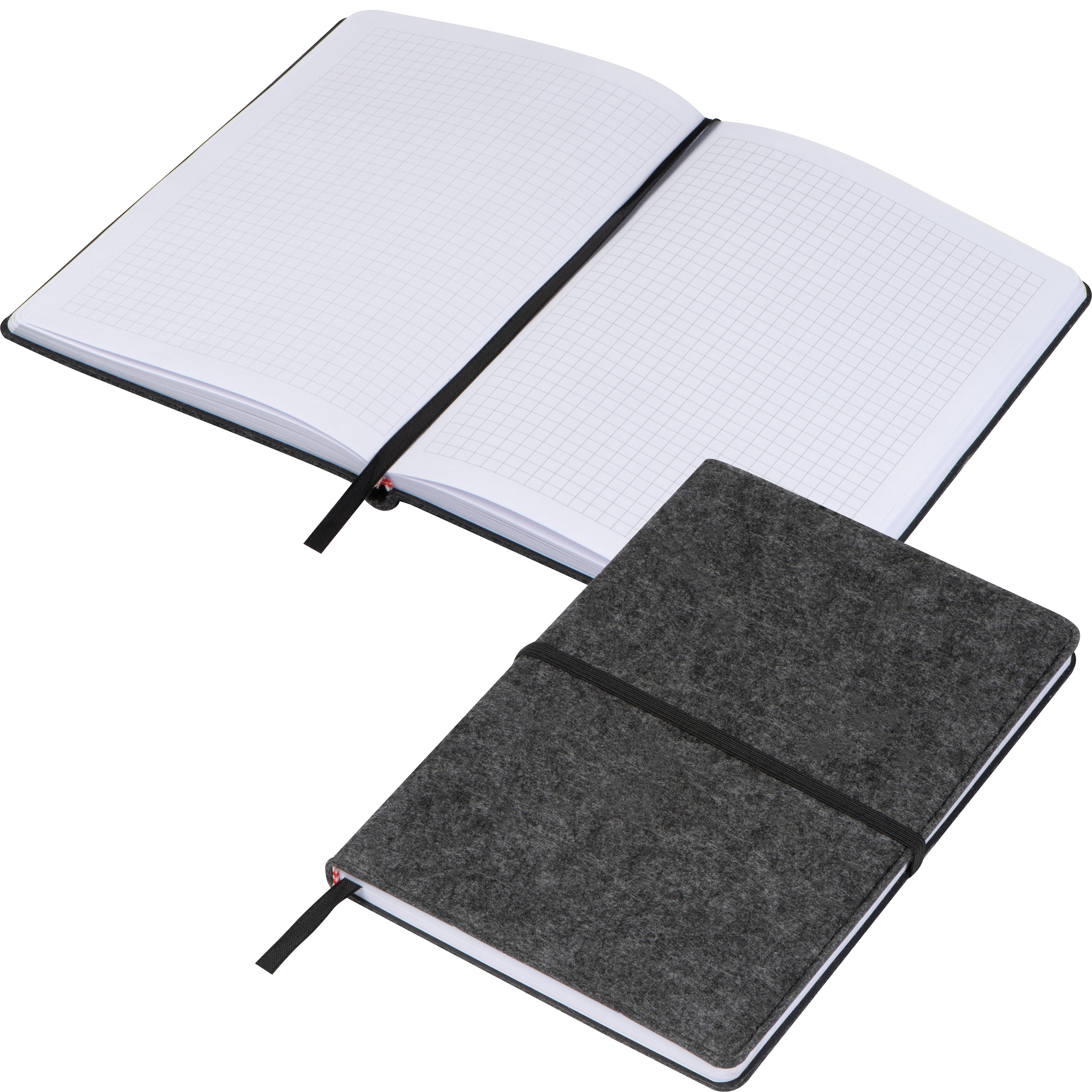 FeltCover Notebook in A5 Size - Oaksey - Walton