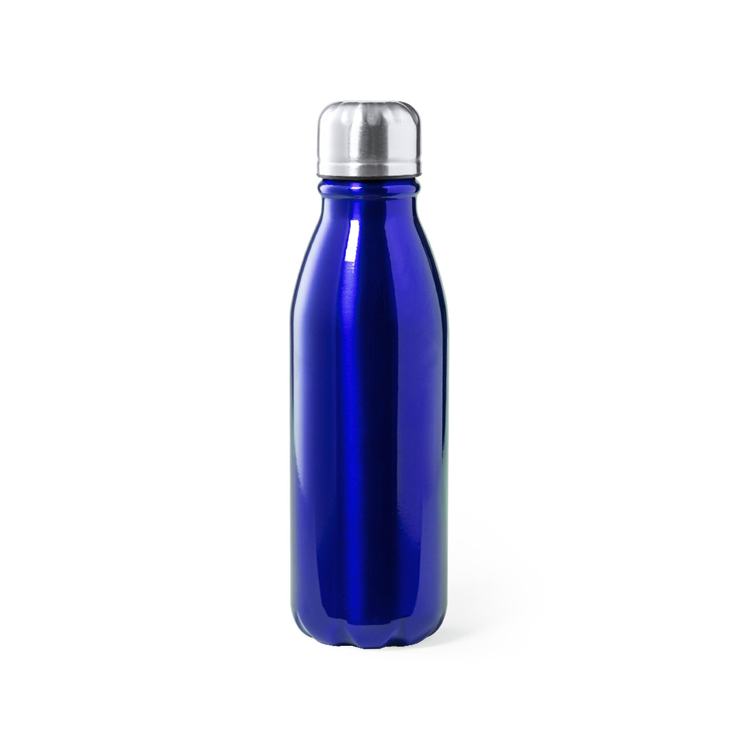 Aluminiumflasche mit glänzender Oberfläche - Fehmarn 