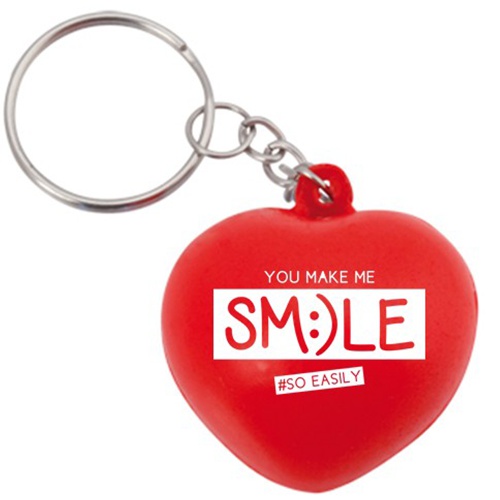 Anti-Stress Heart Keychain - Cardiff